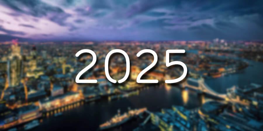 Красивые надписи "2025"