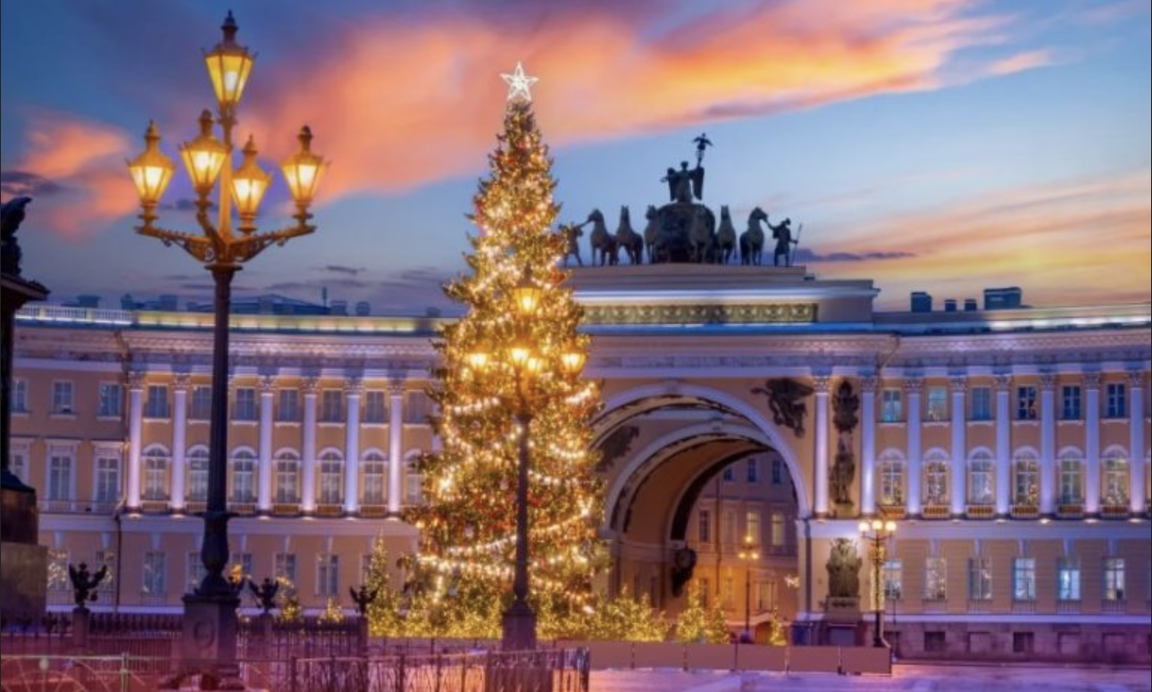 Новогодняя экскурсия в Санкт-Петербурге